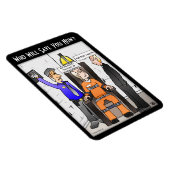 Magnet Flexible Dieu a trouvé une grosse coquille (Côté Droit)