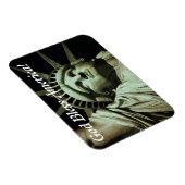 Magnet Flexible Dieu bénisse la liberté (Côté Droit)