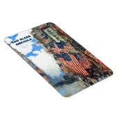 Magnet Flexible Dieu Bénisse L'Amérique. Art patriotique (Côté Droit)