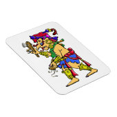 Magnet Flexible Dieu de pluie maya Chac (Côté Droit)