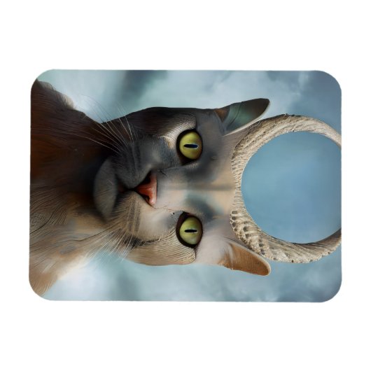 Magnet Flexible Dieu du chat (Horizontal)