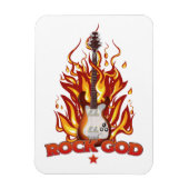 Magnet Flexible Dieu du Rock (Vertical)