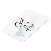 Magnet Flexible Dieu est amour (Côté Gauche)