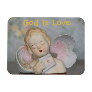 Magnet Flexible Dieu est amour ange aimant