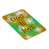 Magnet Flexible Dieu est un livre d'amour (Côté Droit)