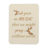 Dieu nous a donné de la musique Citation inspirant