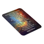 Magnet Flexible Dieu par Kahlil Gibran (Côté Droit)