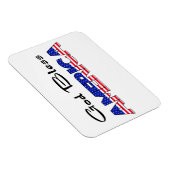 Magnet Flexible Dieu patriotique bénit l'Amérique (Côté Droit)