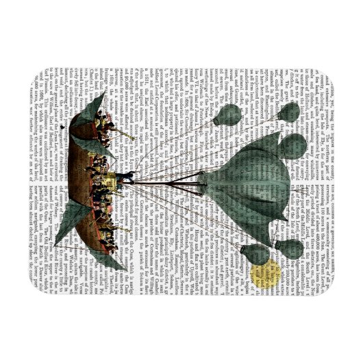 Magnet Flexible Diligenza Per La Luna 2 (Horizontal)