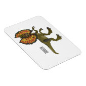 Magnet Flexible Dilophosaurus dessin animé (Côté Droit)