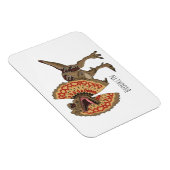 Magnet Flexible Dilophosaurus dessin animé (Côté Droit)