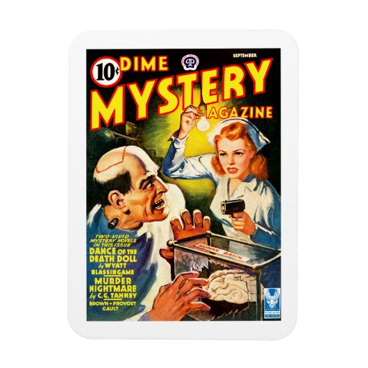 Magnet Flexible Dime Mystery Magazine (sept., 1942) (Vertical)
