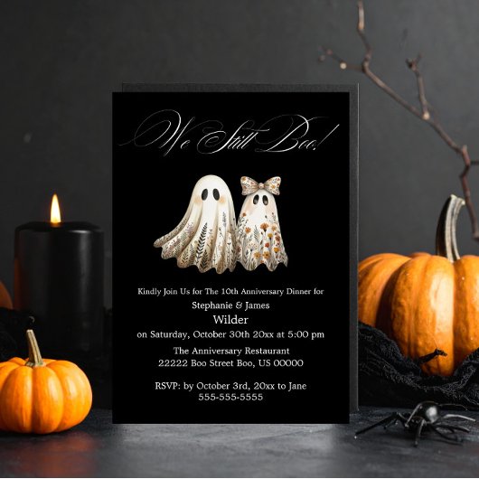 Magnet Flexible Dîner d'Halloween à thème Mariage anniversaire Dîn