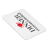 Magnet Flexible Dîner Invité de tous (Côté Droit)