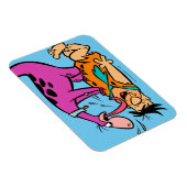 Magnet Flexible Dino Licking Fred Flintstone (Côté Droit)