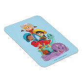 Magnet Flexible Dino Ranch Friends (Côté Droit)
