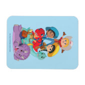 Magnet Flexible Dino Ranch Friends (Horizontal)