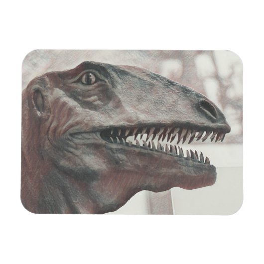 Magnet Flexible Dinosaur effrayant (Horizontal)