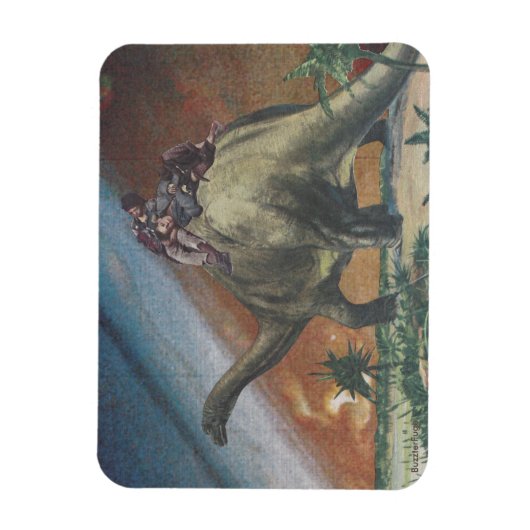 Magnet Flexible Dinosaur nap - (Vertical)