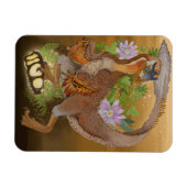 Magnet Flexible Dinosaur Raptor Jungle Art (Horizontal)