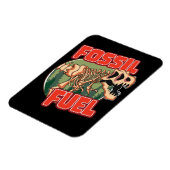 Magnet Flexible Dinosaure "Carburant fossile" (Côté Gauche)