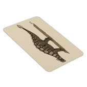 Magnet Flexible Dinosaure crétacé Ankylosaurus (Côté Droit)