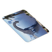 Magnet Flexible dinosaure de Brachiosaurus dans l'eau - rendu 3D (Côté Droit)