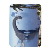Magnet Flexible dinosaure de Brachiosaurus dans l'eau - rendu 3D (Vertical)