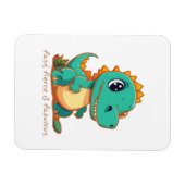 Magnet Flexible Dinosaures féroces (Horizontal)