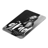 Magnet Flexible Diplôme de la photo de la fin du script de brosse (Côté Gauche)