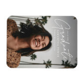 Magnet Flexible Diplôme de la photographie de script moderne (Horizontal)