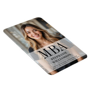 Magnet Flexible Diplôme de MBA Business School personnalisé