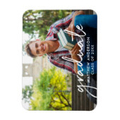 Magnet Flexible Diplôme de photographie de script manuscrit (Vertical)