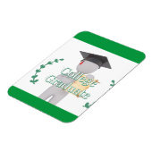 Magnet Flexible Diplômé du Collège (Côté Gauche)