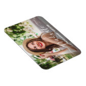 Magnet Flexible Diplôme photo de script moderne et tendance (Côté Droit)