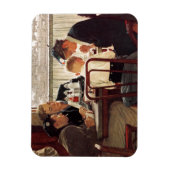 Magnet Flexible Dire grâce par Norman Rockwell (Vertical)