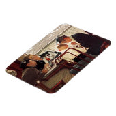 Magnet Flexible Dire grâce par Norman Rockwell (Côté Gauche)