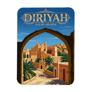 Magnet Flexible Diriyah (quartier d'At-Turaif) Arabie saoudite