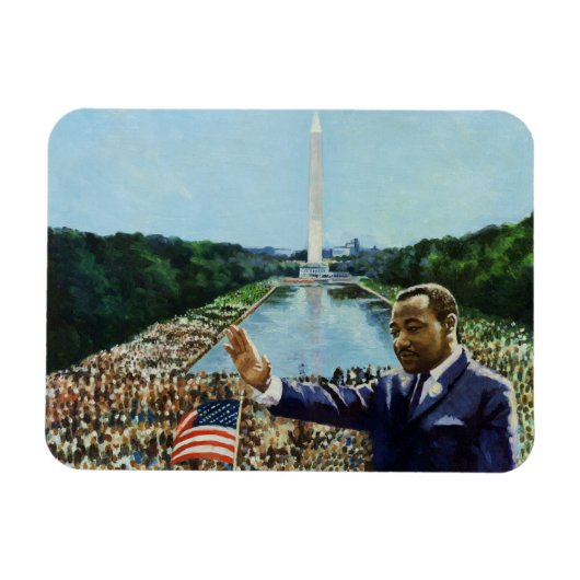 Magnet Flexible Discours commémoratif 2001 (Horizontal)