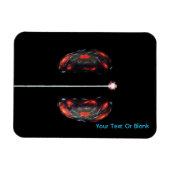 Magnet Flexible Dissolution De L'Atome (Horizontal)