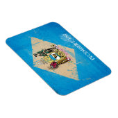 Magnet Flexible Distorsion du drapeau Delaware (Côté Droit)