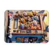 Magnet Flexible Distributeur rempli de nounours (Horizontal)