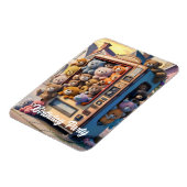 Magnet Flexible Distributeur rempli de nounours (Côté Gauche)