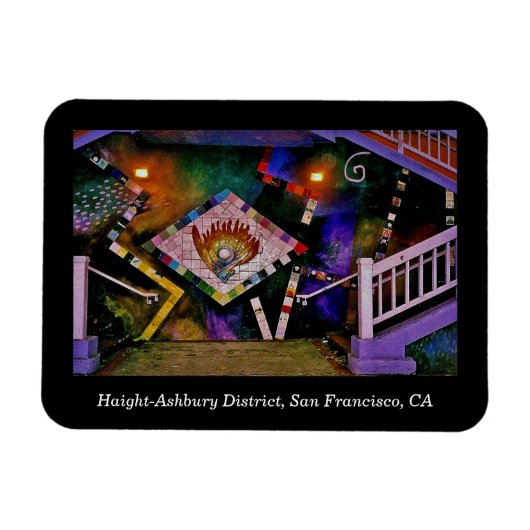 Magnet Flexible District de Haight-Ashbury (Horizontal)