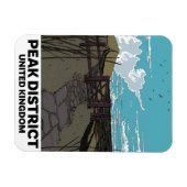 Magnet Flexible District des pics Royaume-Uni (Horizontal)