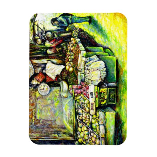 Magnet Flexible Dit pour impliquer toute l'idée (Vertical)