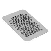 MAGNET FLEXIBLE DITES-LE COMME IL EST LOVE CITE LES RELATIONS ESSA (Côté Droit)