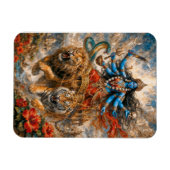 Magnet Flexible Divine Kali Chariot (Horizontal)
