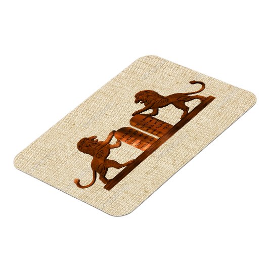 Magnet Flexible Dix commandements et lions (Côté Gauche)