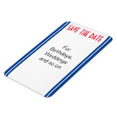 Magnet Flexible do-it-yourself - Ajoutez votre texte avec un stylo (Côté Gauche)